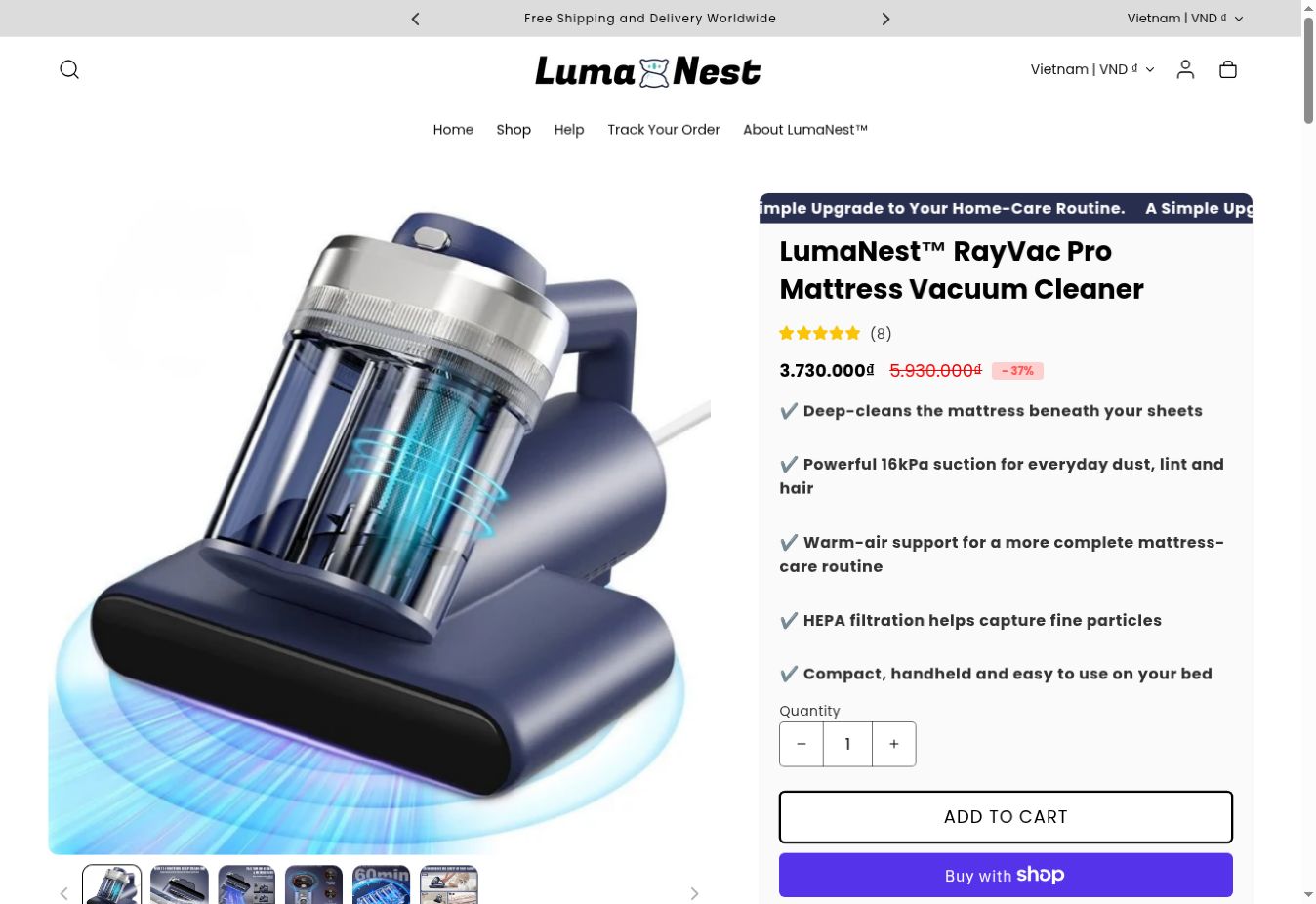 Prodotto LumaNest